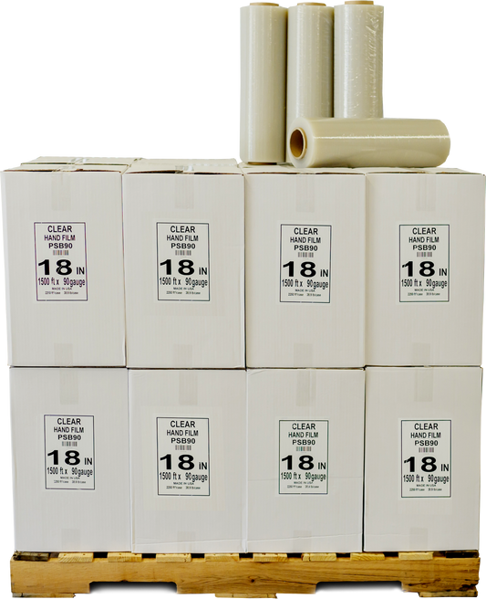 Hand Grade Stretch Wrap  4 rolls/case